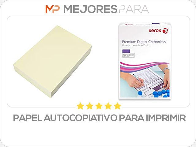 papel autocopiativo para imprimir