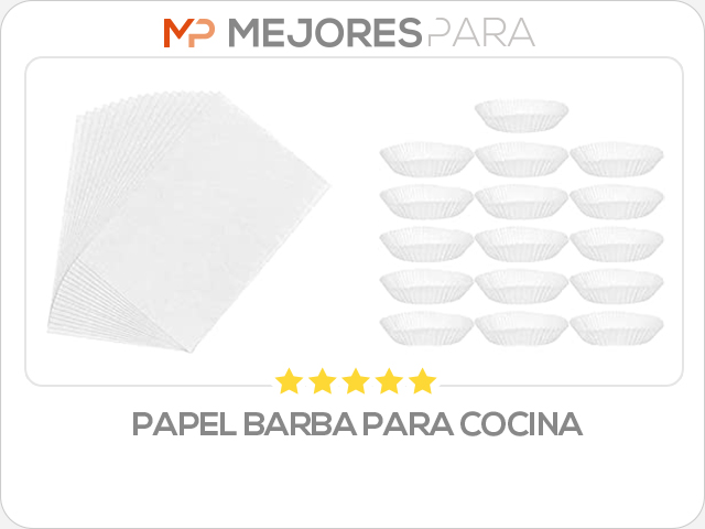 papel barba para cocina