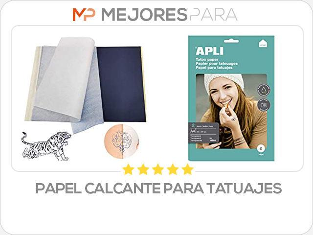 papel calcante para tatuajes