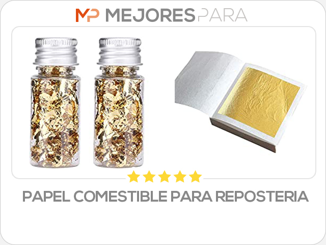 papel comestible para reposteria