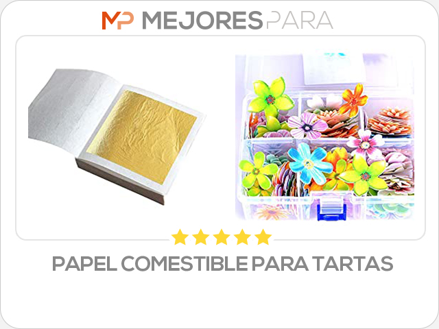 papel comestible para tartas