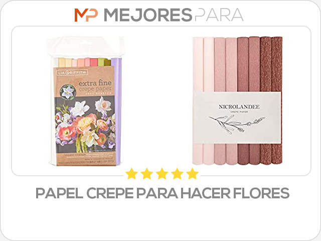 papel crepe para hacer flores