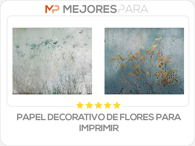 papel decorativo de flores para imprimir