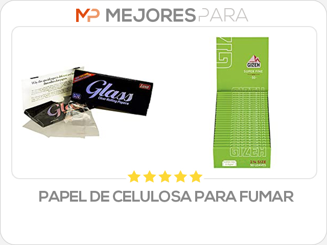 papel de celulosa para fumar