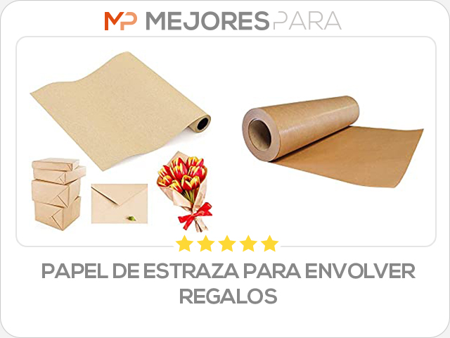 papel de estraza para envolver regalos