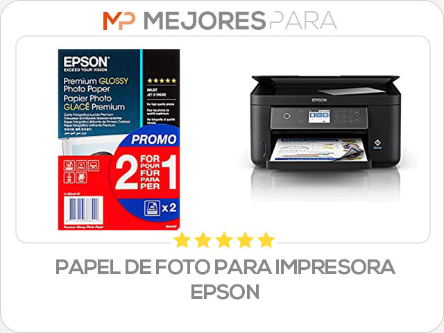 papel de foto para impresora epson