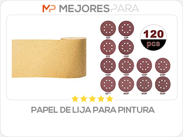 papel de lija para pintura