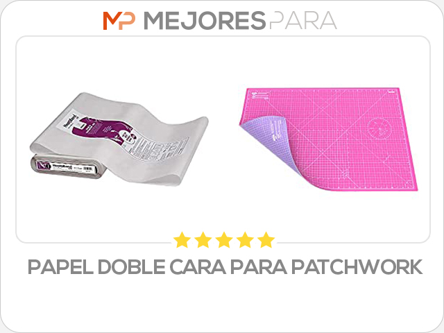 papel doble cara para patchwork