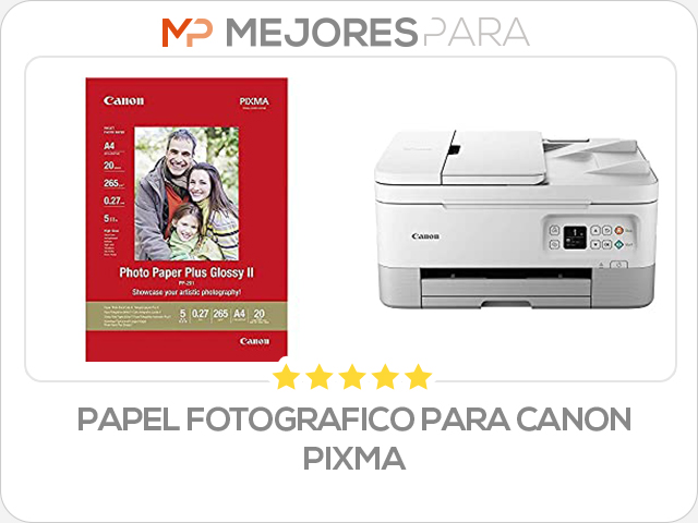 papel fotografico para canon pixma