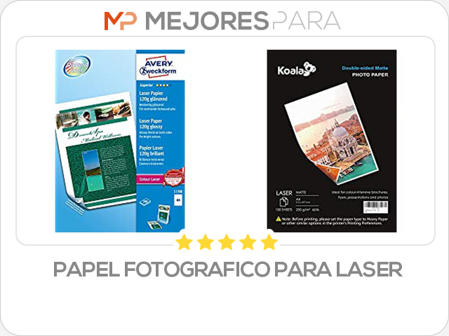 papel fotografico para laser