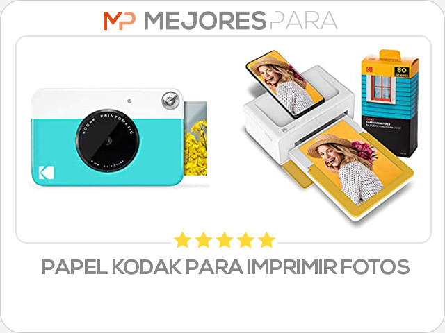 papel kodak para imprimir fotos