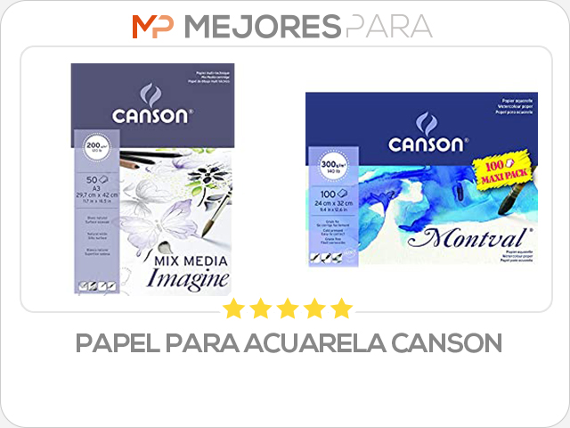 papel para acuarela canson