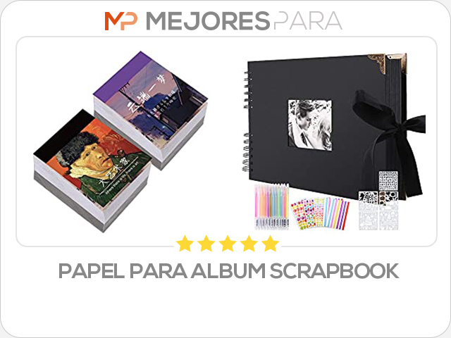 papel para album scrapbook