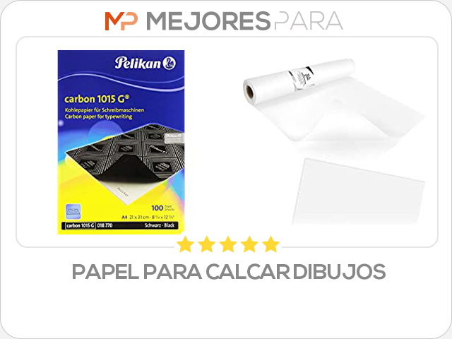 papel para calcar dibujos