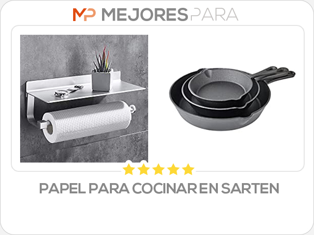 papel para cocinar en sarten