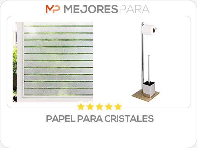 papel para cristales