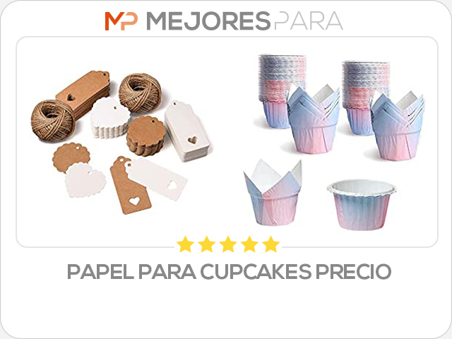 papel para cupcakes precio