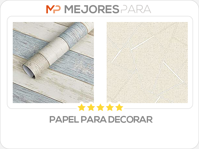 papel para decorar