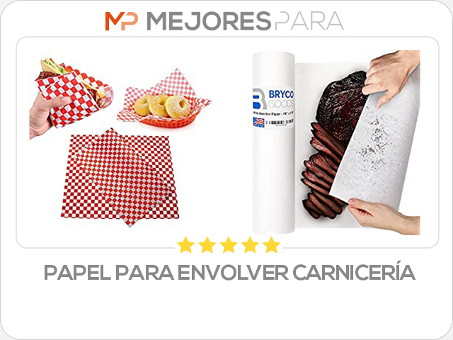 papel para envolver carnicería