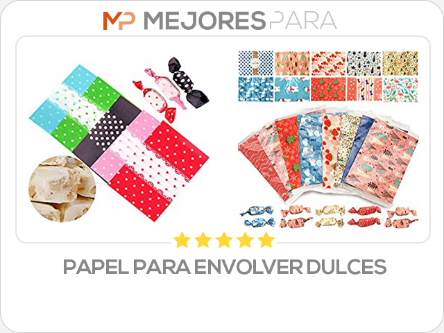 papel para envolver dulces