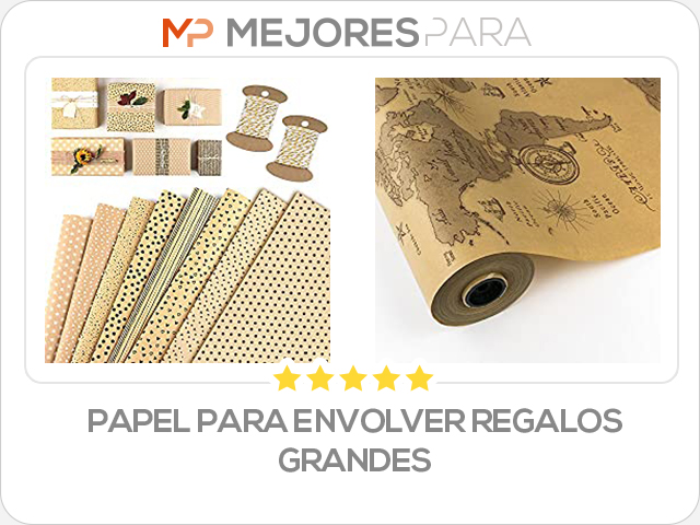 papel para envolver regalos grandes