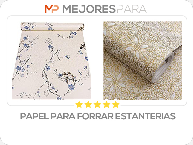 papel para forrar estanterias