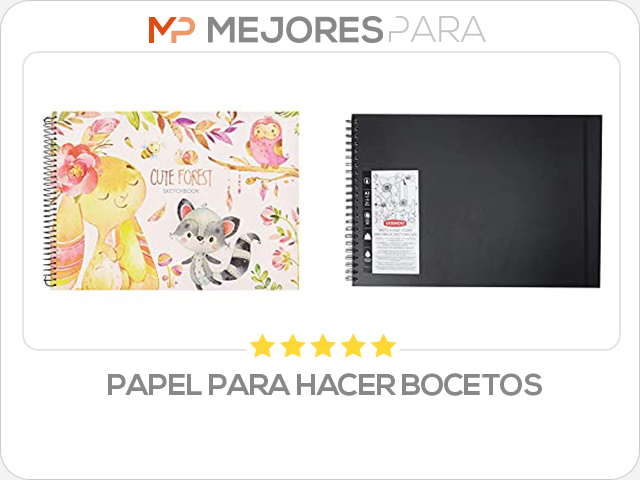 papel para hacer bocetos