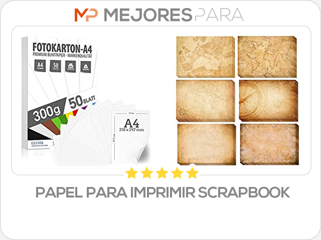 papel para imprimir scrapbook