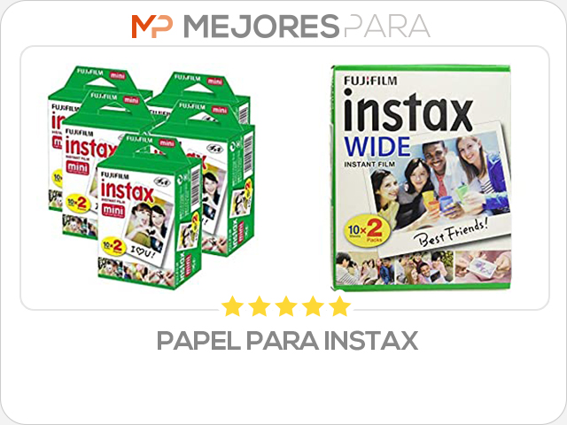 papel para instax