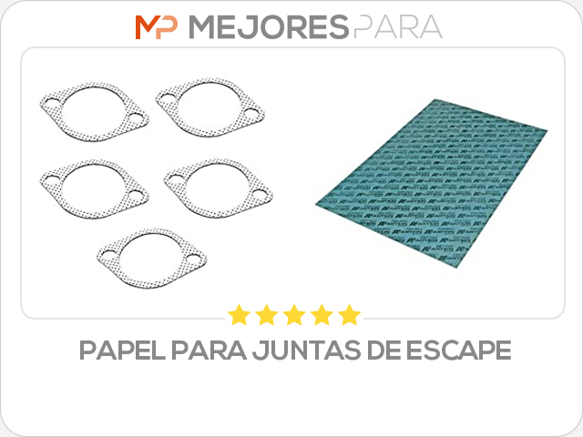 papel para juntas de escape