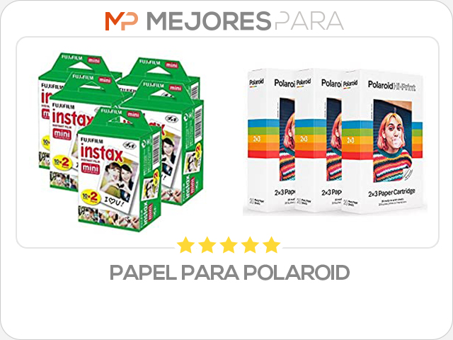 papel para polaroid