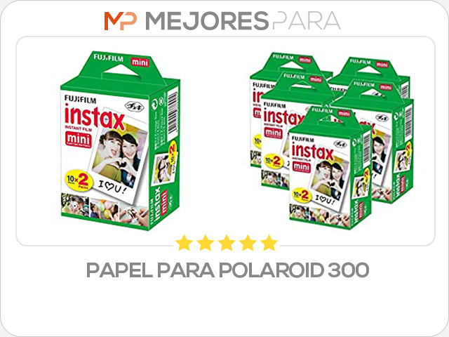 papel para polaroid 300