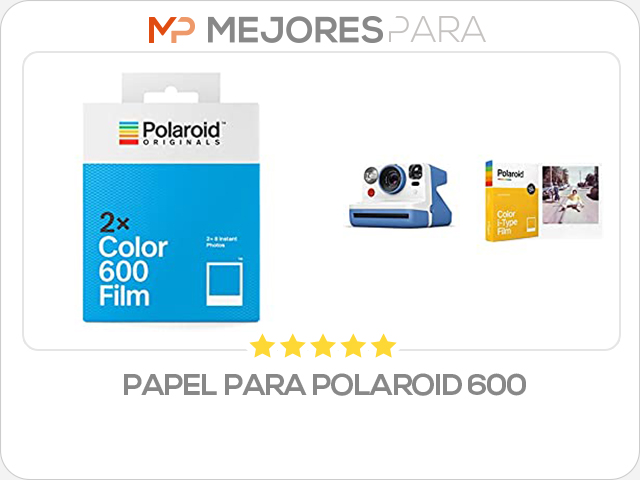 papel para polaroid 600