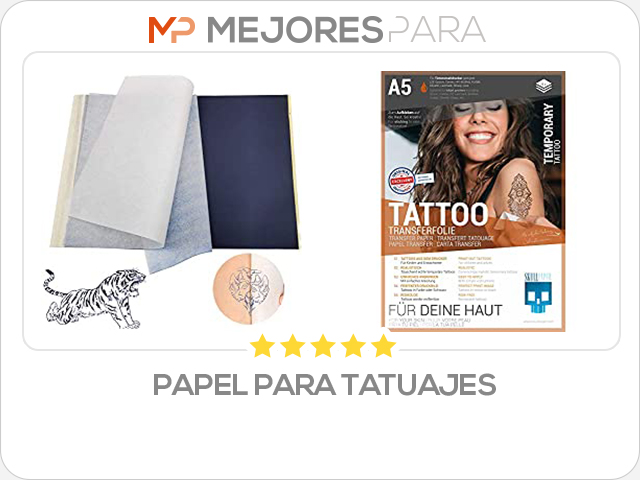 papel para tatuajes