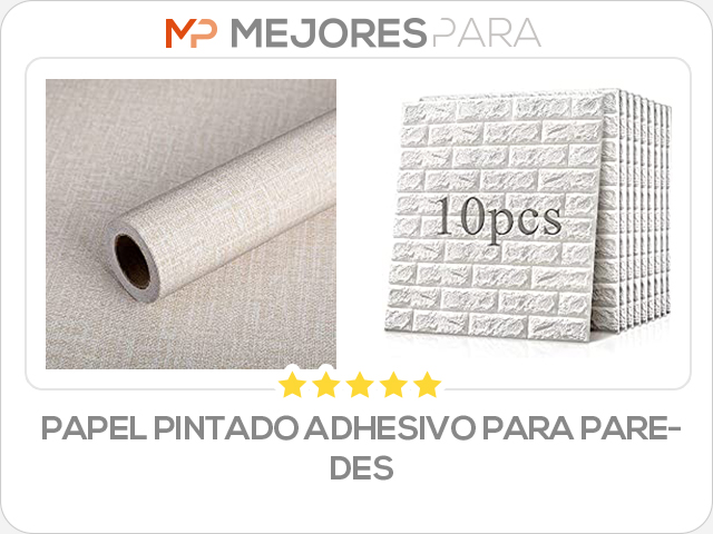 papel pintado adhesivo para paredes