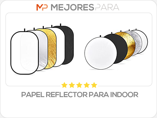 papel reflector para indoor