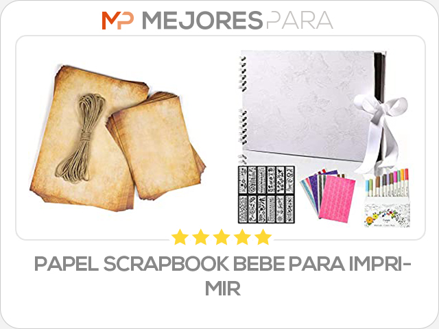 papel scrapbook bebe para imprimir