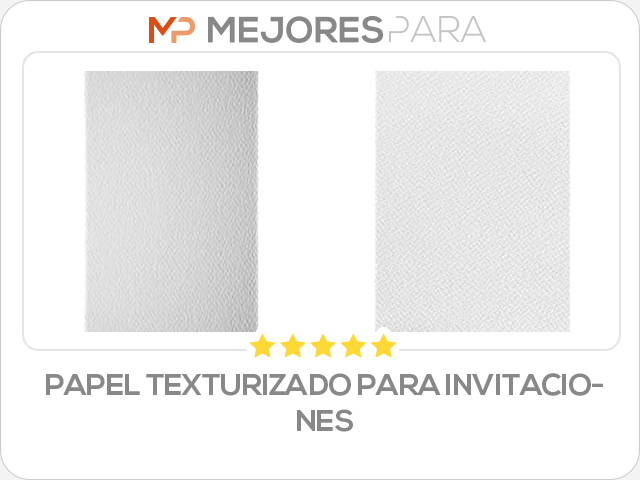 papel texturizado para invitaciones