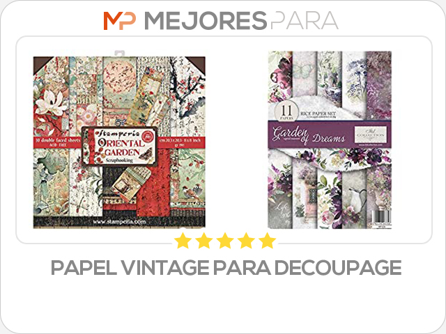 papel vintage para decoupage