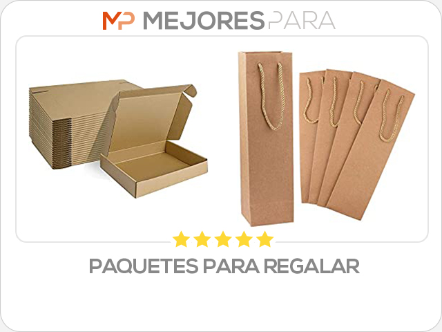 paquetes para regalar