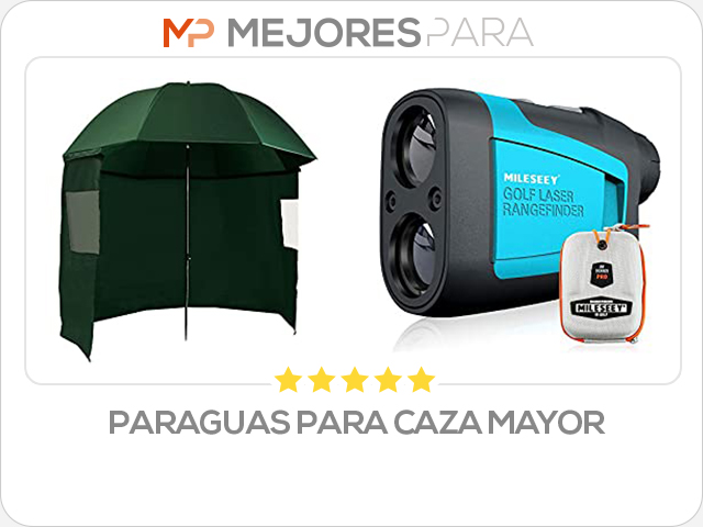 paraguas para caza mayor