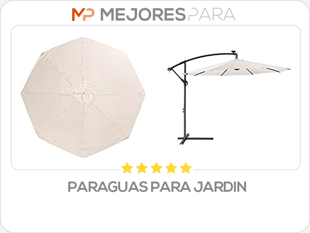 paraguas para jardin