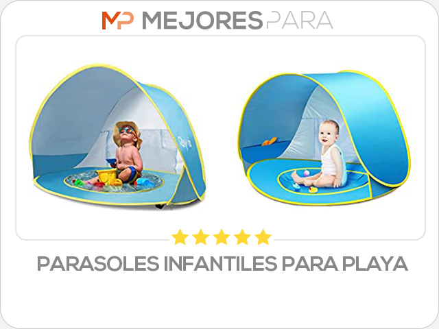 parasoles infantiles para playa