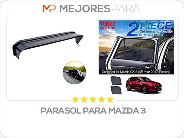 parasol para mazda 3