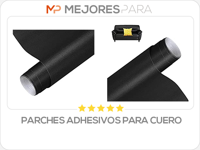 parches adhesivos para cuero