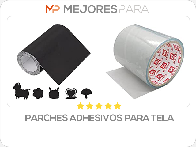 parches adhesivos para tela