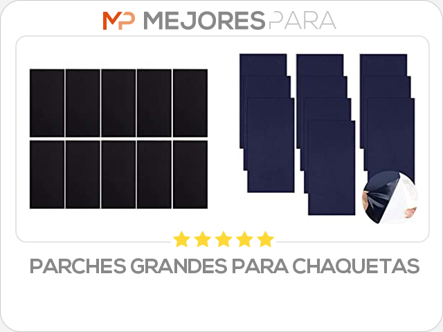 parches grandes para chaquetas