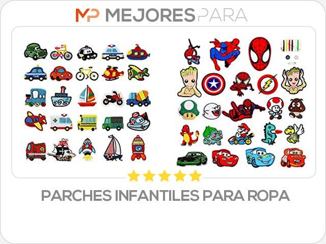 parches infantiles para ropa