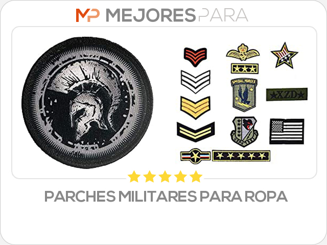 parches militares para ropa