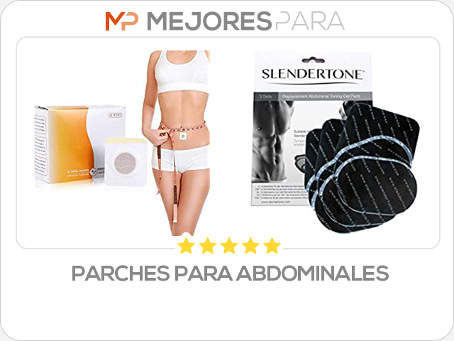 parches para abdominales